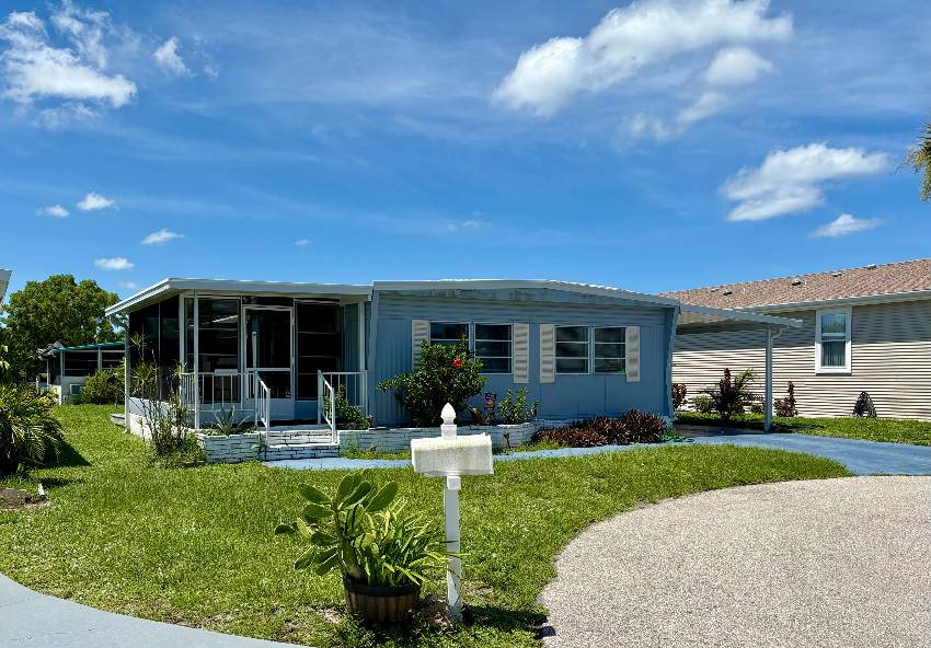 Venice, FL Mobile Home for Sale located at 984 Jacinto Bay Indies